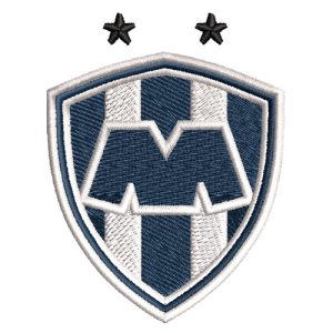 Best Monterrey fc 3d Embroidery logo.