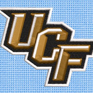 Best UCF 3d Embroidery logo.