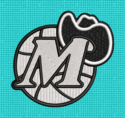 Best Dallas Mavericks 3d Embroidery logo.