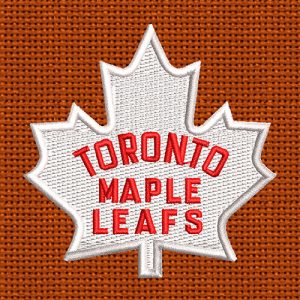 Best Toronto Maple Leaf Embroidery logo.