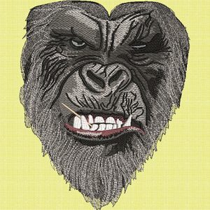 Best Gorilla stock Embroidery logo.