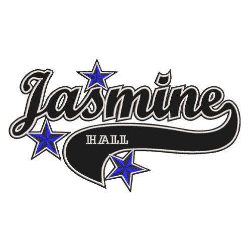 Best Jasmine Applique Embroidery logo.