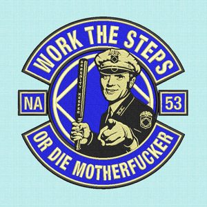 Best Work The Steps Embroidery logo.