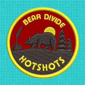 Best Bear Divide Embroidery logo.