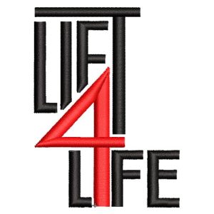 Best Lift 4 Life Embroidery logo.