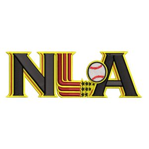 Best NLA 3d Embroidery logo.