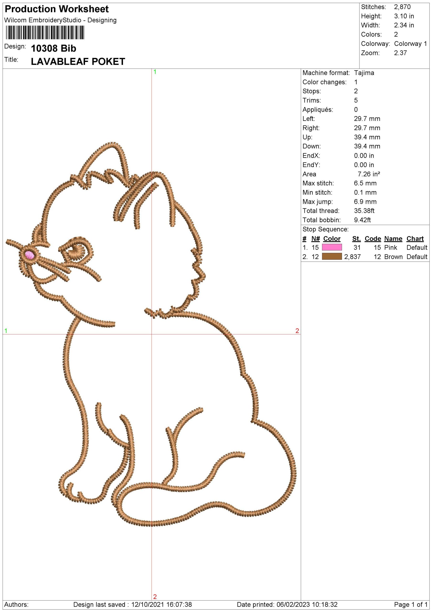 Best Cat Embroidery logo.