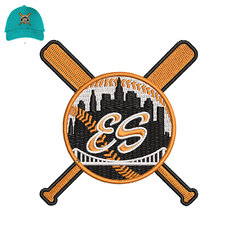 Beach Ball ES Embroidery logo for Cap.