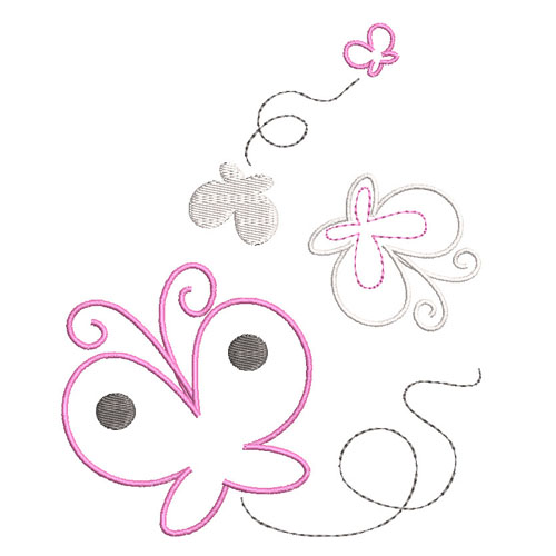 Butterfly Embroidery logo.