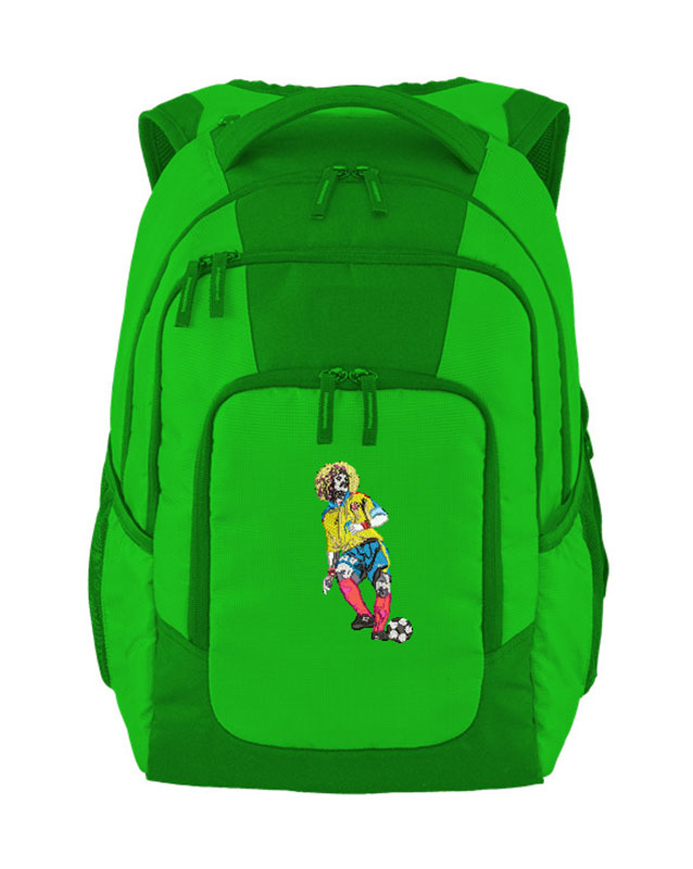 Carlos Valderrama Embroidery logo for Bag. - Image 2