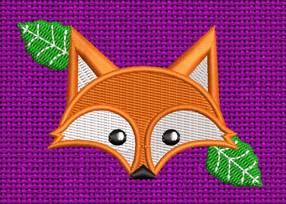 Fox Head Embroidery logo.