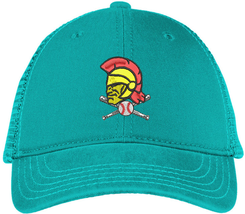 Man Trojan head Embroidery logo for Cap. - Image 2