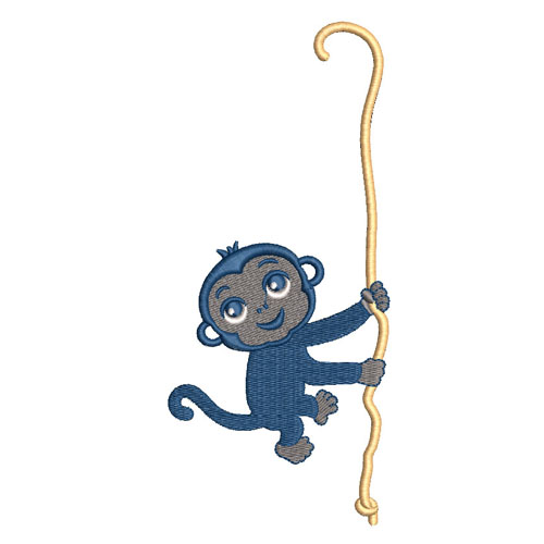 Munki Wood Embroidery logo.