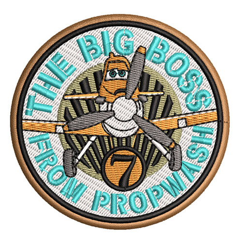 The Big Boss Embroidery logo.